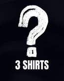 Pack of 3 Mystery Shirts