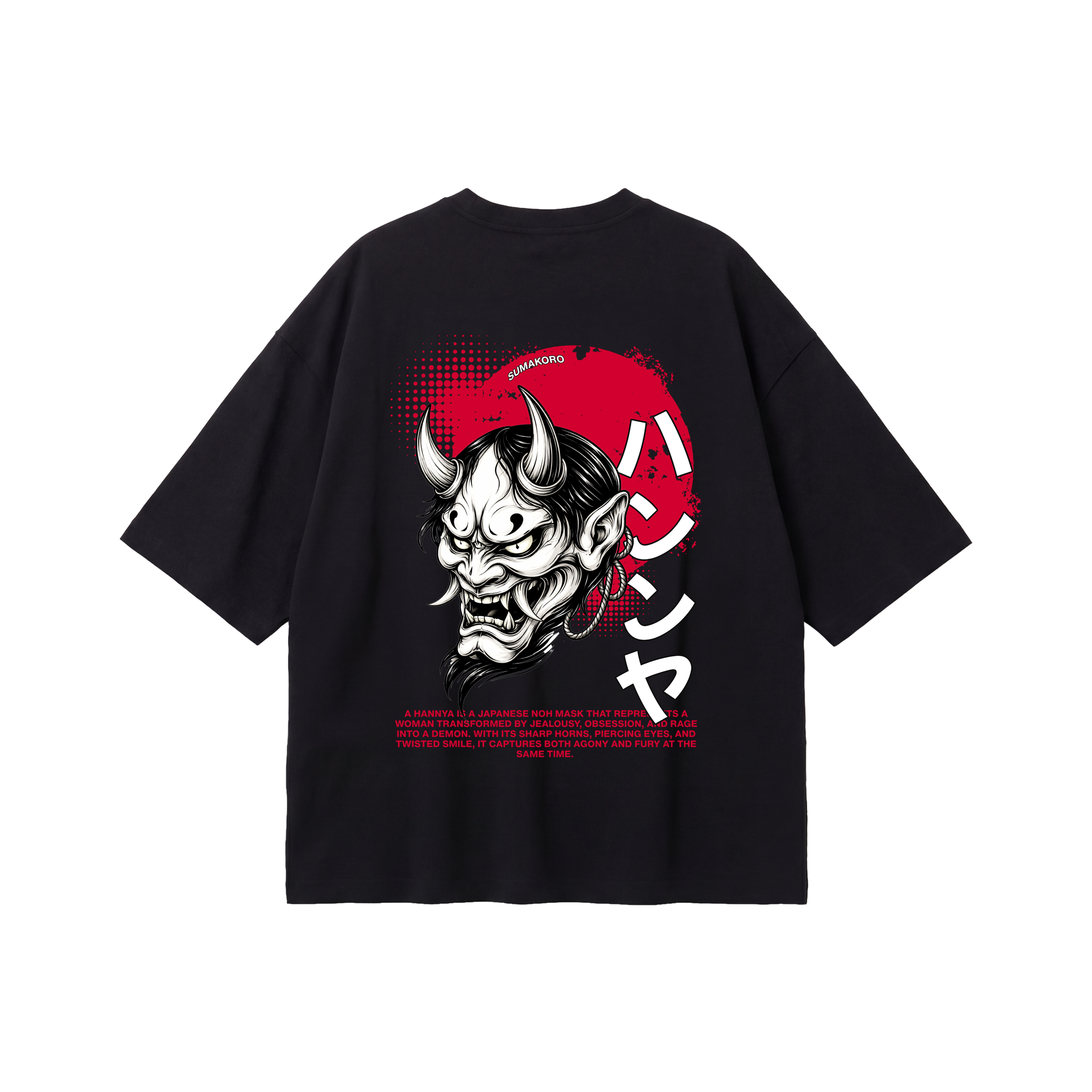 Red Sun Hannya Tee