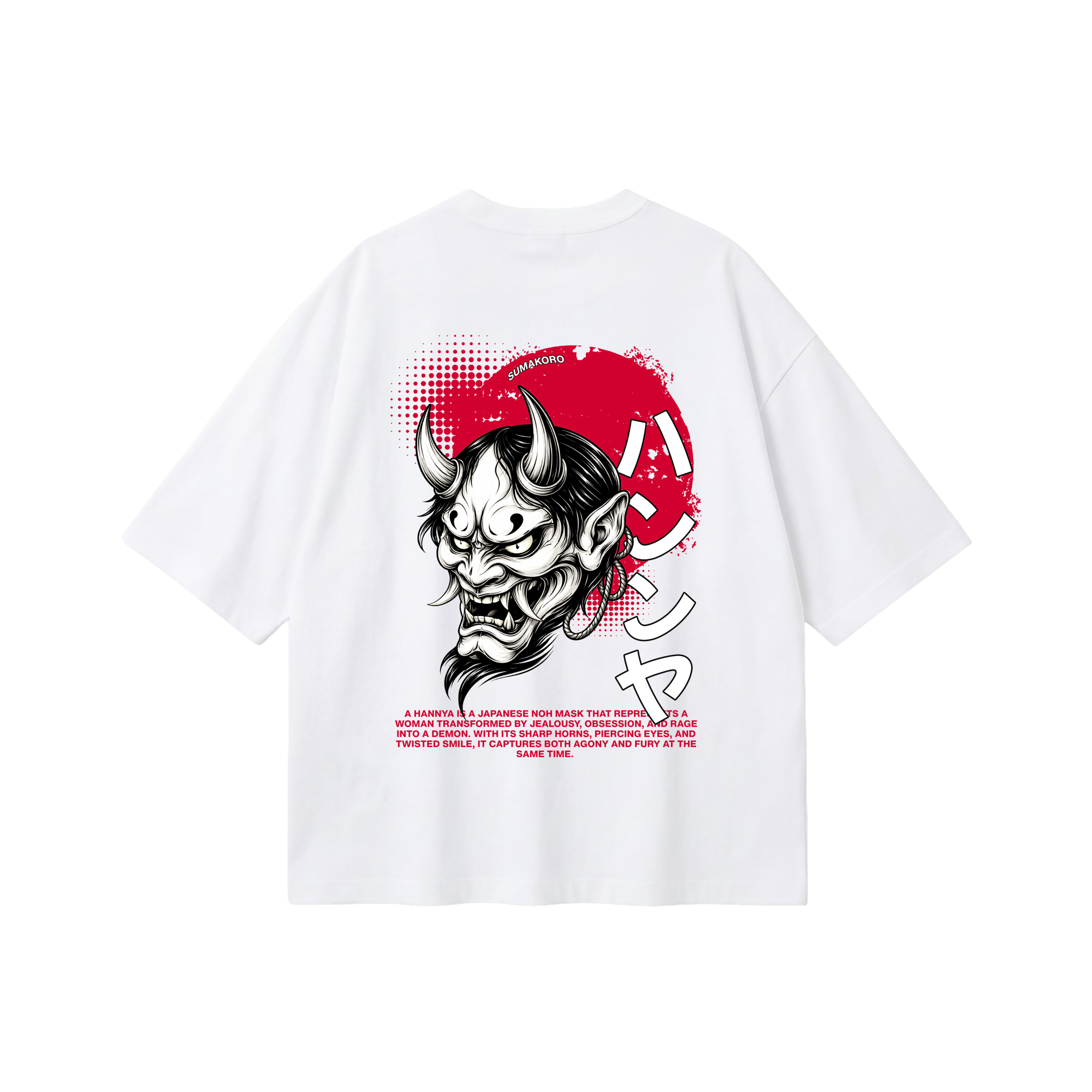 Red Sun Hannya Tee